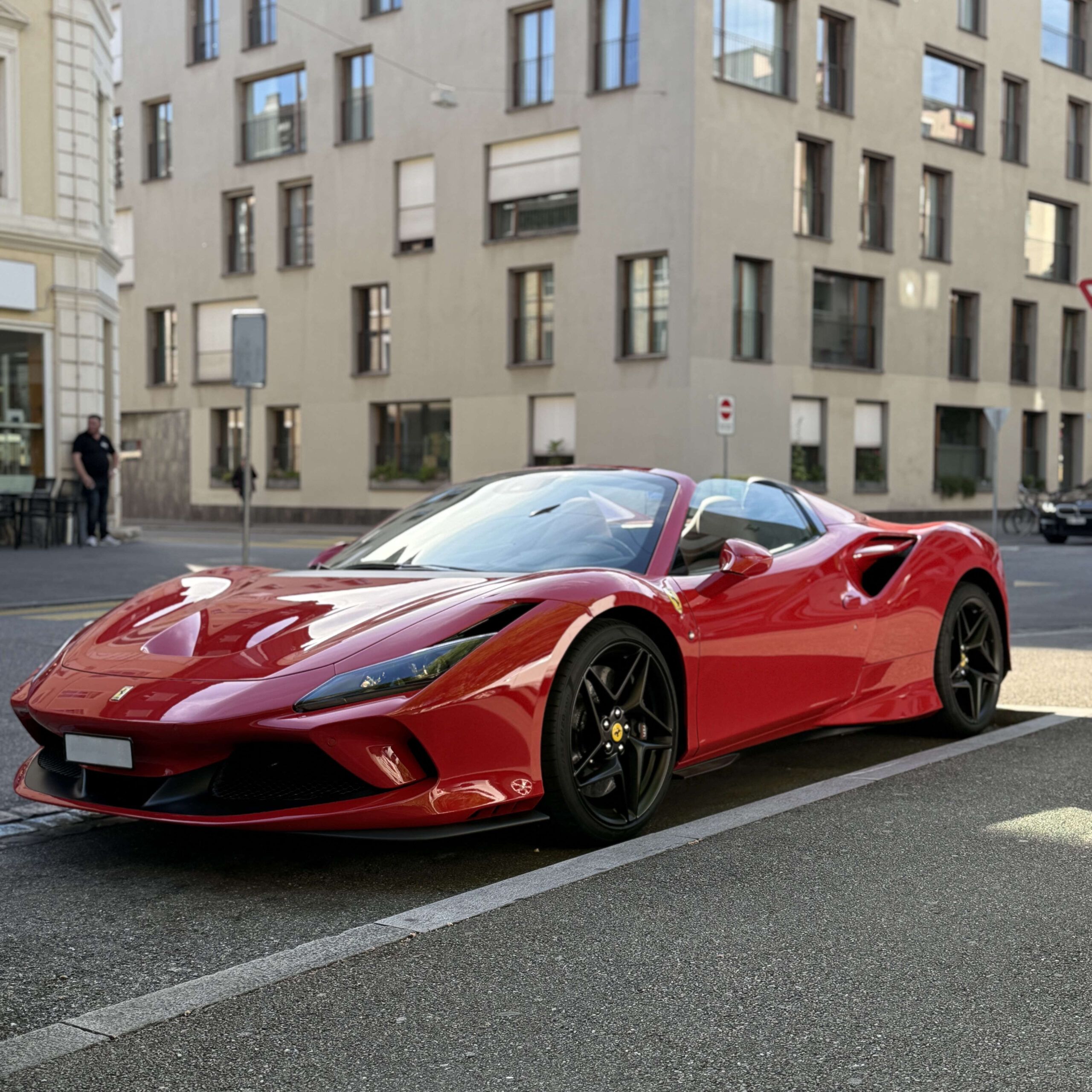 side-profile ferrari